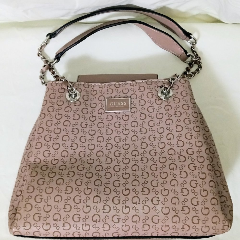 Guess Ronan Handbag in Dusty Mauve